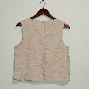 Express sand color, embroidered